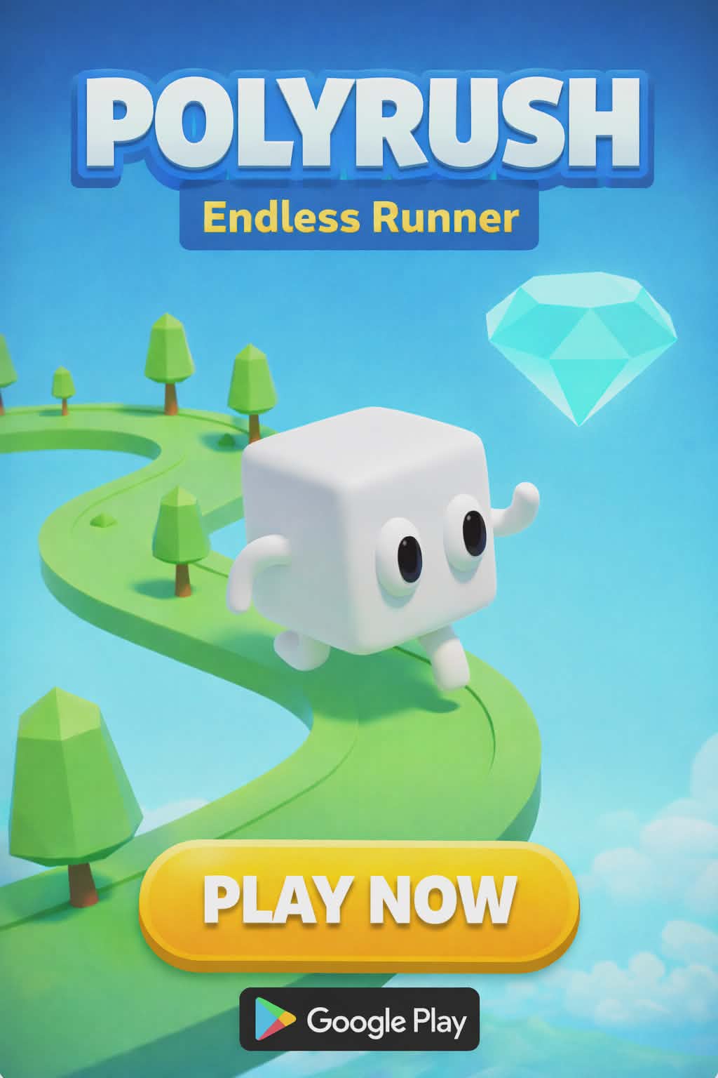 Polyrush: Endless Runner graphic